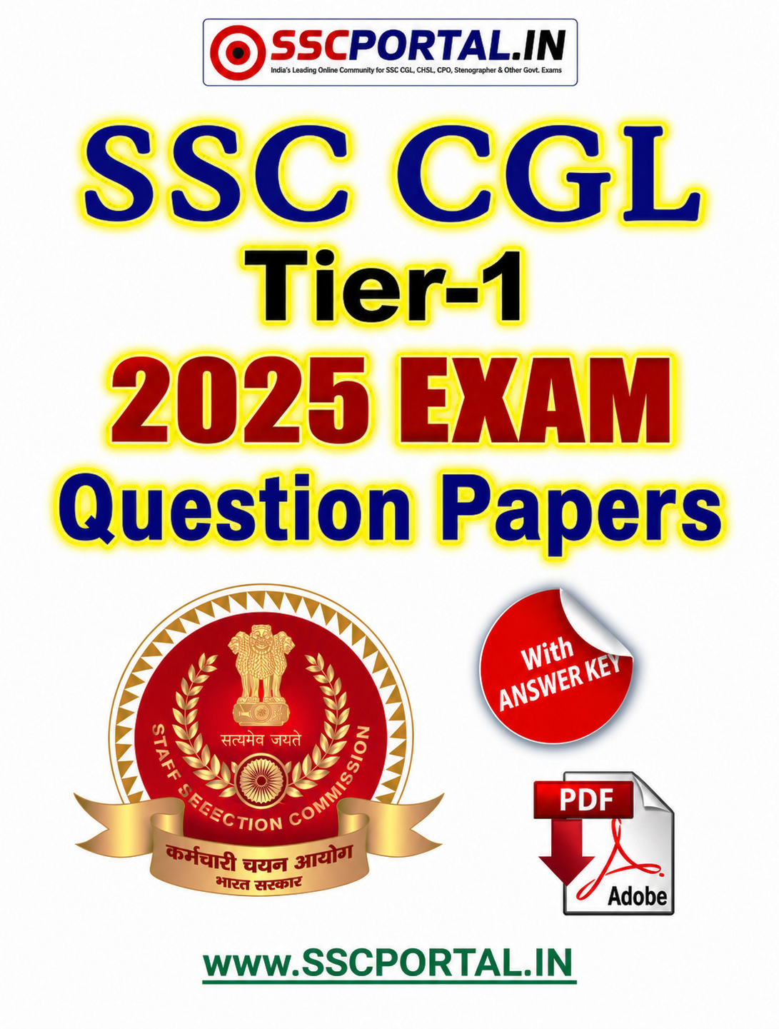 SSC CGL 2025 Exam Papers