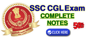 SSC CGL Exam Complete Study Notes