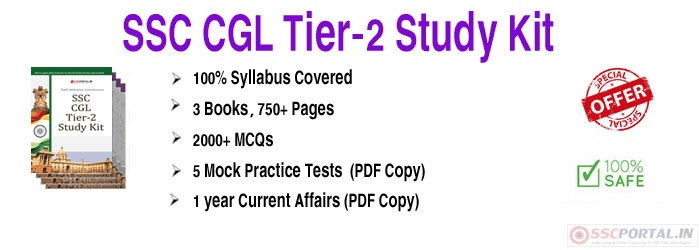 Study Kit for SSC CGL (Tier-2) Exam (100% Syllabus Covered)