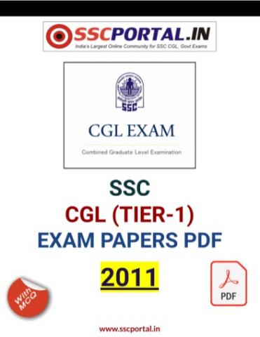 SSC CGL 2020 Exam Papers