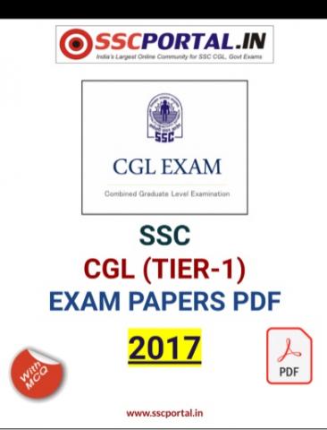 SSC CGL Papers PDF Download